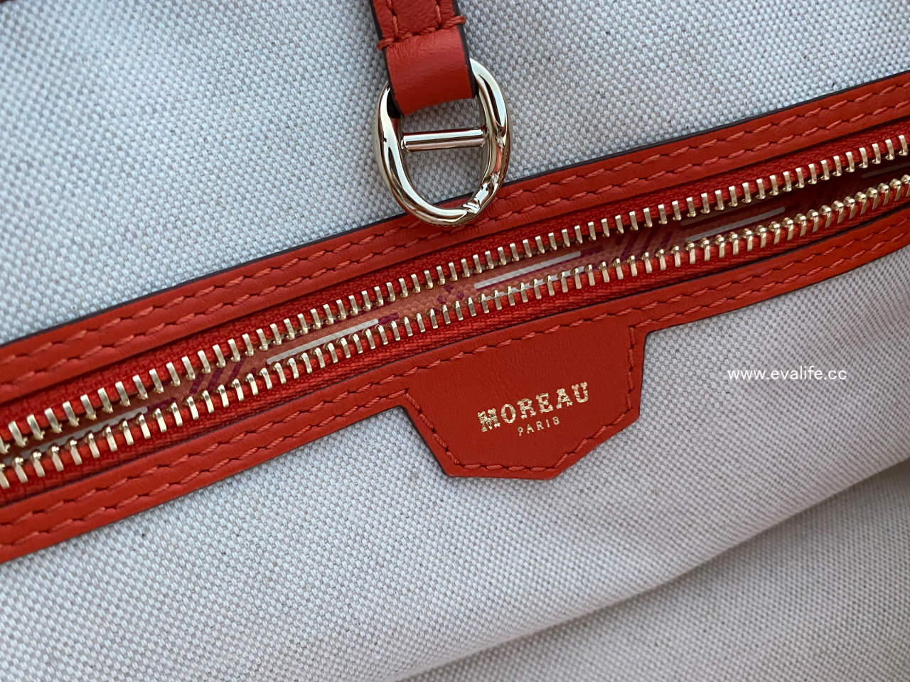 法國百年小眾品牌Moreau 托特包開箱，幫拿破崙做包的品牌@依娃旅行小確幸