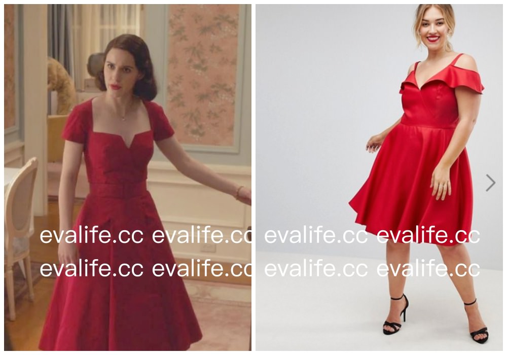 美劇穿搭｜The Marvelous Mrs. Maisel red dress 了不起的麥瑟爾夫人的紅禮服