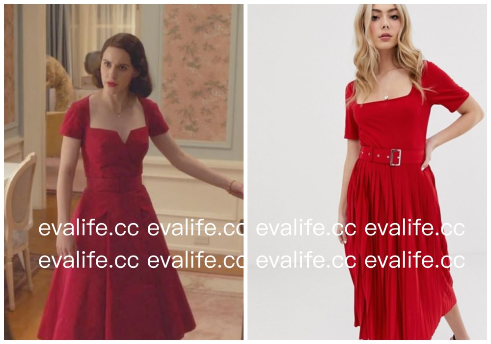 美劇穿搭｜The Marvelous Mrs. Maisel red dress 了不起的麥瑟爾夫人的紅禮服