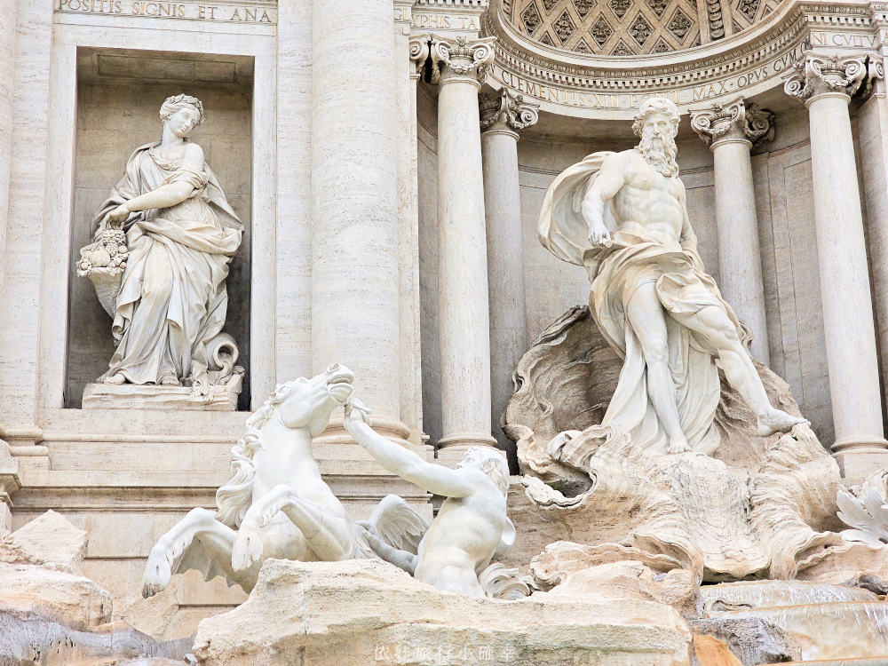 【羅馬許願池】有著丟硬幣許願傳說的特萊維噴泉Fontana di Trevi，2025義大利自由行推薦景點(門票收費與介紹)