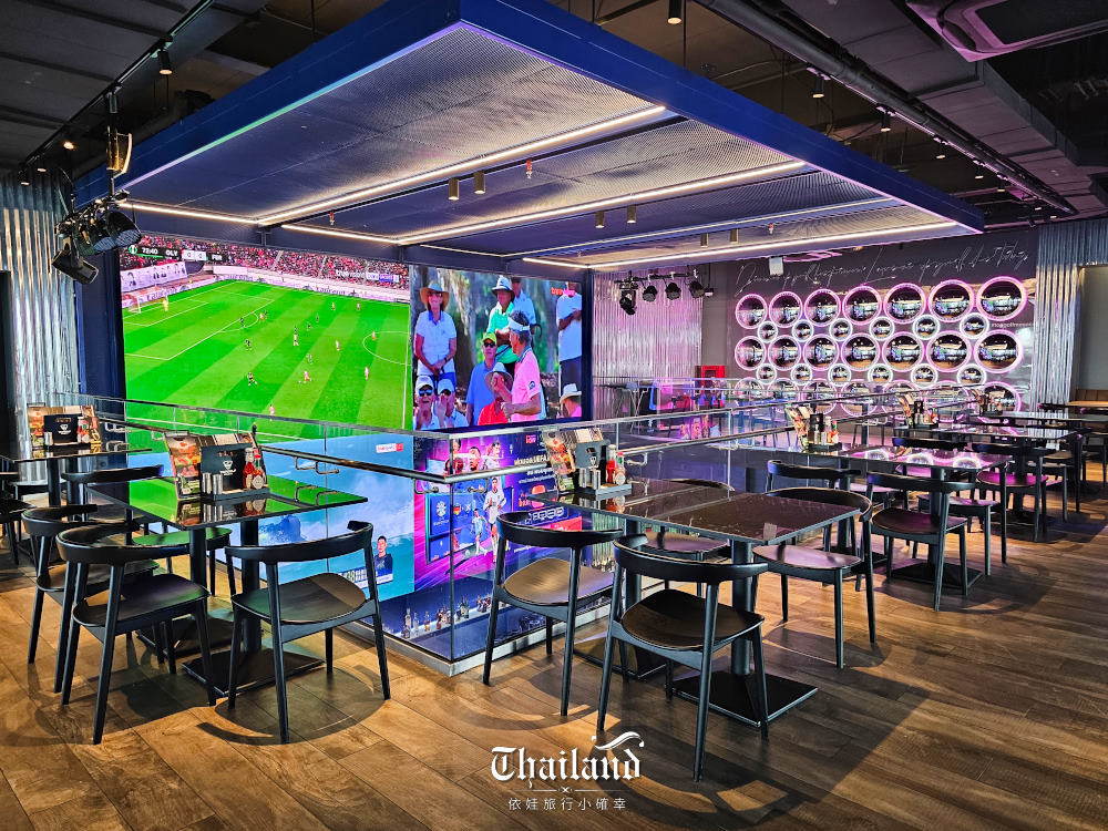 TOPGOLF Megacity Bangkok，泰國曼谷最好玩的高爾夫球練習場歐美旅客最愛來，還有餐廳酒吧可以慶生嗨翻天