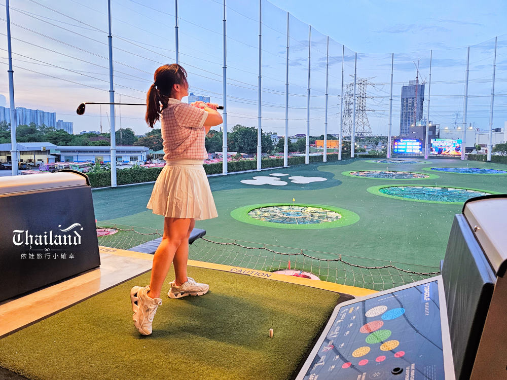 TOPGOLF Megacity Bangkok，泰國曼谷最好玩的高爾夫球練習場歐美旅客最愛來，還有餐廳酒吧可以慶生嗨翻天