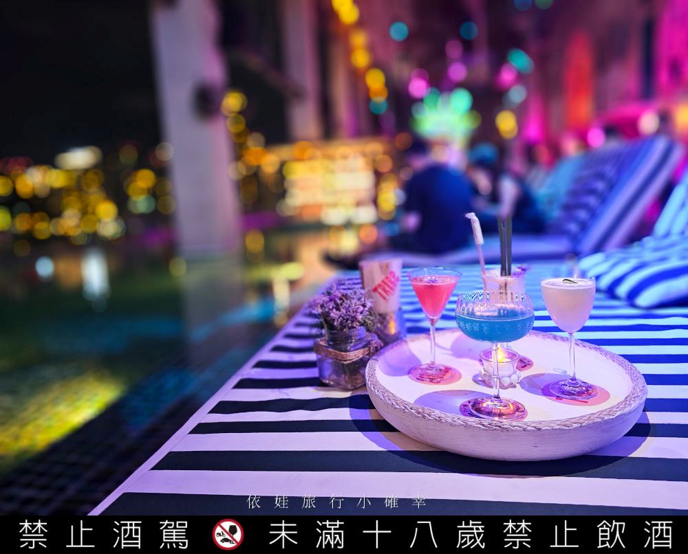 曼谷必去酒吧，TRIBE Sky Beach Club高空海灘酒吧，位於Phrom Phong 站 EmSphere 商場