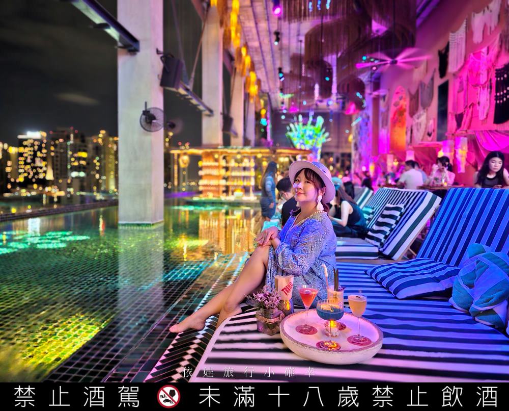 曼谷必去酒吧，TRIBE Sky Beach Club高空海灘酒吧，位於Phrom Phong 站 EmSphere 商場