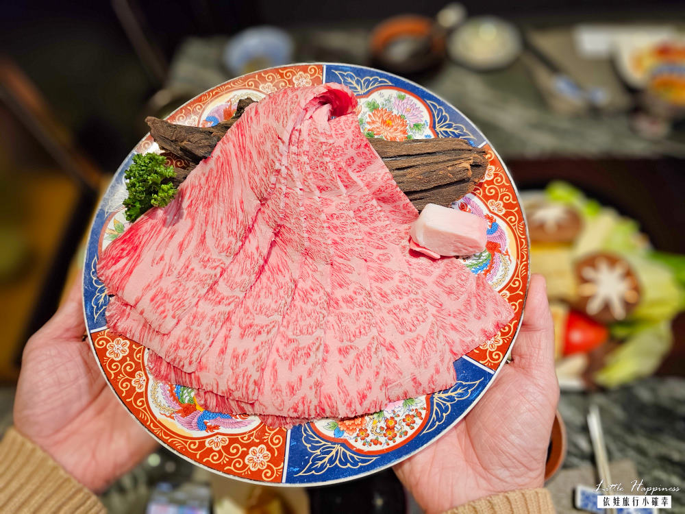 台北高級餐廳推薦，橋山壽喜燒by二本松，關東關西風格體驗日本和牛頂級食材，專人桌邊服務，寵物友善