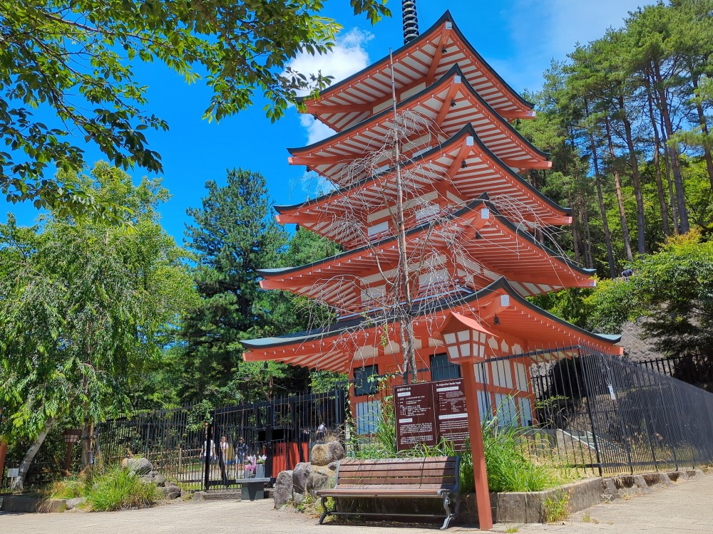 新倉富士淺間神社及忠靈塔，世界知名拍富士山的角度！河口湖必去免費景點，分享停車交通資訊