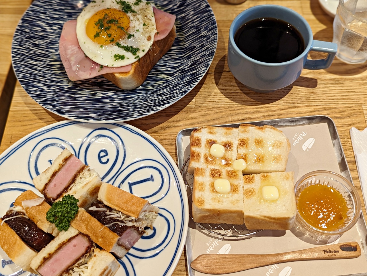 東京淺草必吃美食｜Pelican Cafe鵜鶘咖啡館，80年老店一口咬下昭和老店的溫柔烤吐司