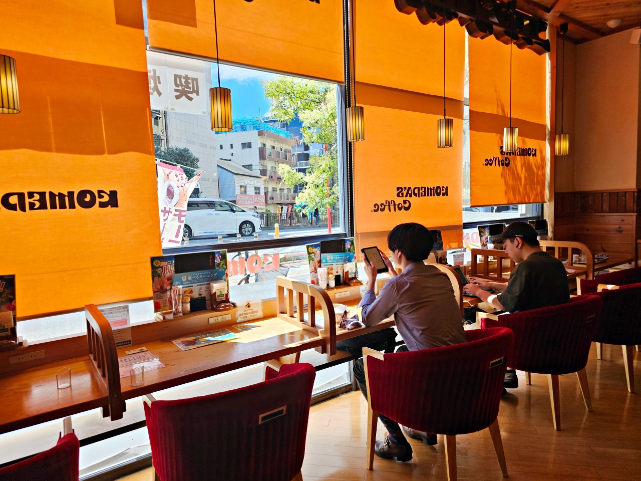 福岡早餐推薦客美多咖啡天神南店Komeda’s Coffee，點咖啡送吐司超級划算耶!