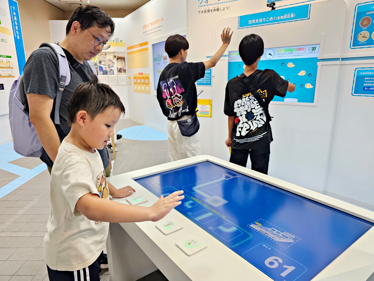 九州福岡下水道博物館，櫛田神社、運河城順遊親子景點，而且是免費入場又富有教育意義