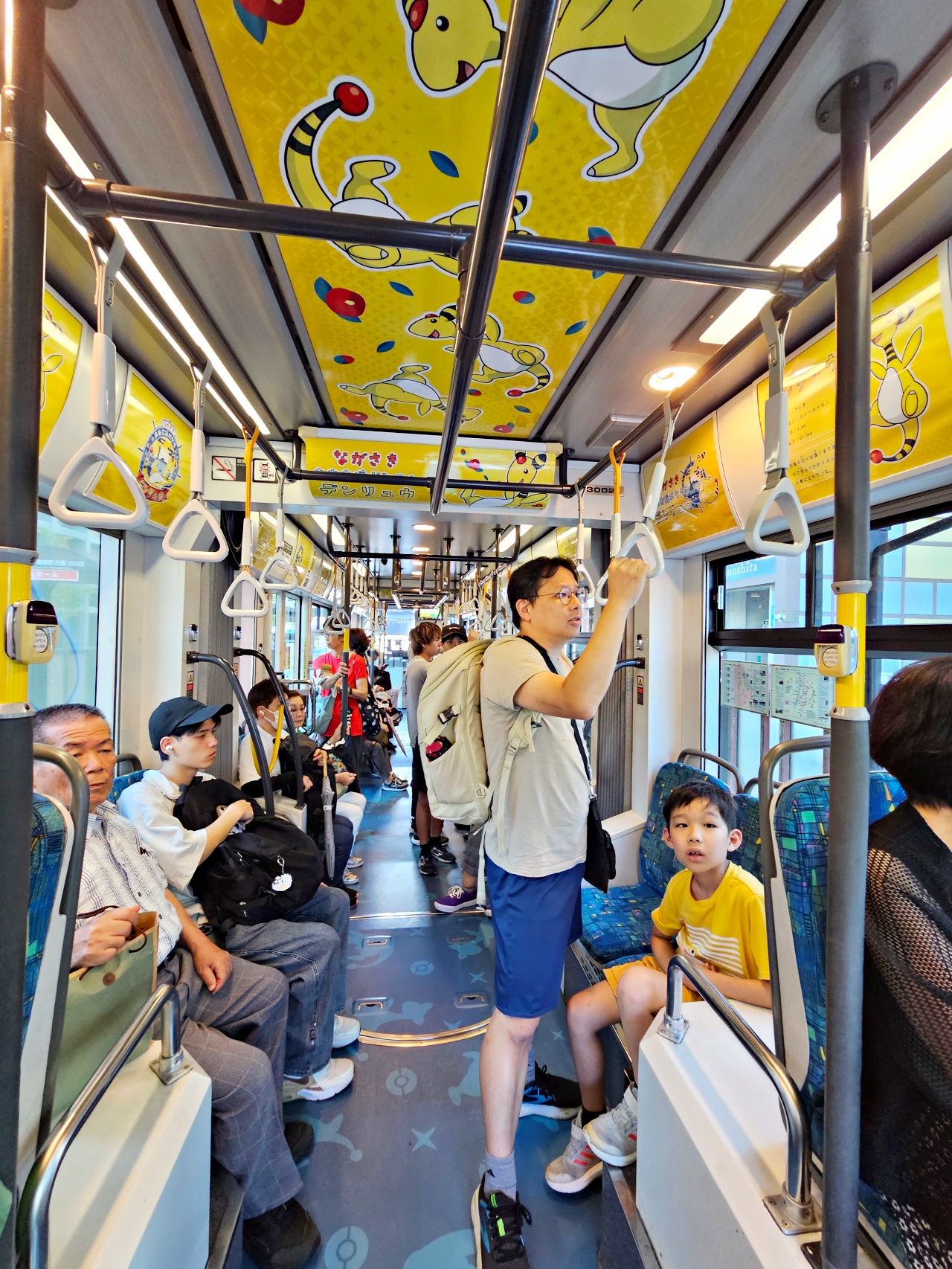 長崎路面電車景點一日遊：親子同行6歲以下孩童免費，用一日券自由穿梭城市、遇見驚喜的寶可夢限定電龍列車！