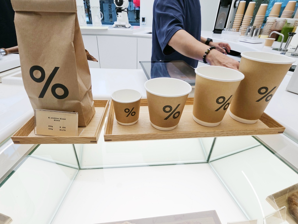 泰國曼谷咖啡廳%Arabica Bangkok Park Silom 咖啡是隆園分店，純白系極簡浪漫超好拍咖啡廳，網美必訪～