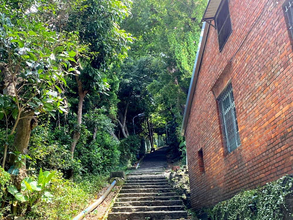 台北天母免費景點推薦｜天母古道親山步道，輕鬆健行適合小孩，綠色隧道水管路、可愛彌猴出沒注意～