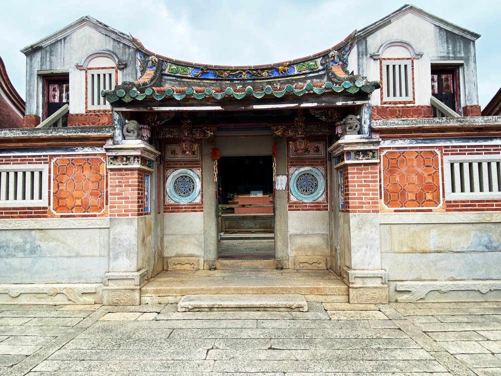 金門免費景點推薦 「山后民俗文化村」，海珠堂欣賞閩南式建築之美，百年老宅內吃蚵仔煎
