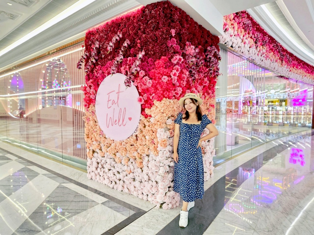 2025 澳門必吃打卡美食推薦｜超浮誇倫敦網美咖啡廳EL&N London Macau，夢幻粉紅色花牆、超可愛霓虹燈好拍到不行