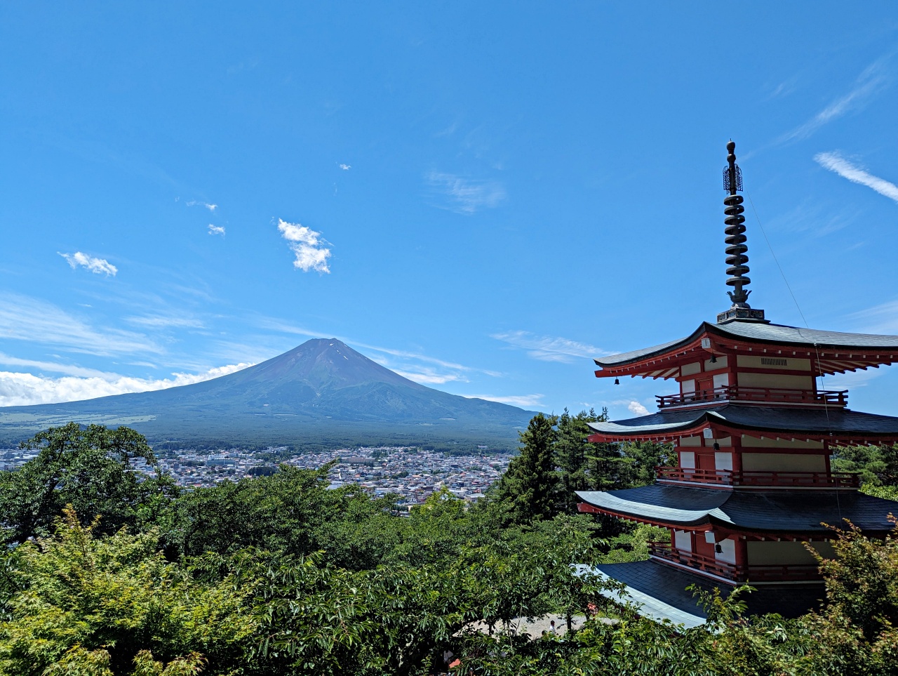 新倉富士淺間神社及忠靈塔，世界知名拍富士山的角度！河口湖必去免費景點，分享停車交通資訊