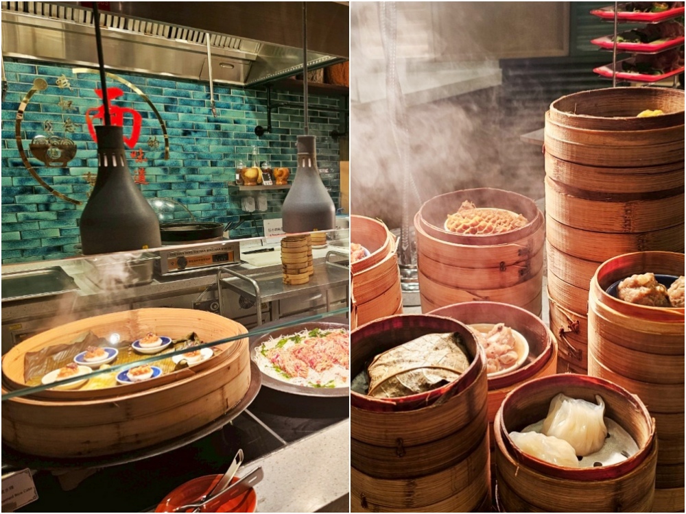 2025 澳門吃到飽推薦 ｜ 上葡京酒店「自助山」buffet，龍蝦海鮮筍殼魚任你吃，加價還有榴蓮專區，5種榴槤口味還有現剖貓山王任你吃～