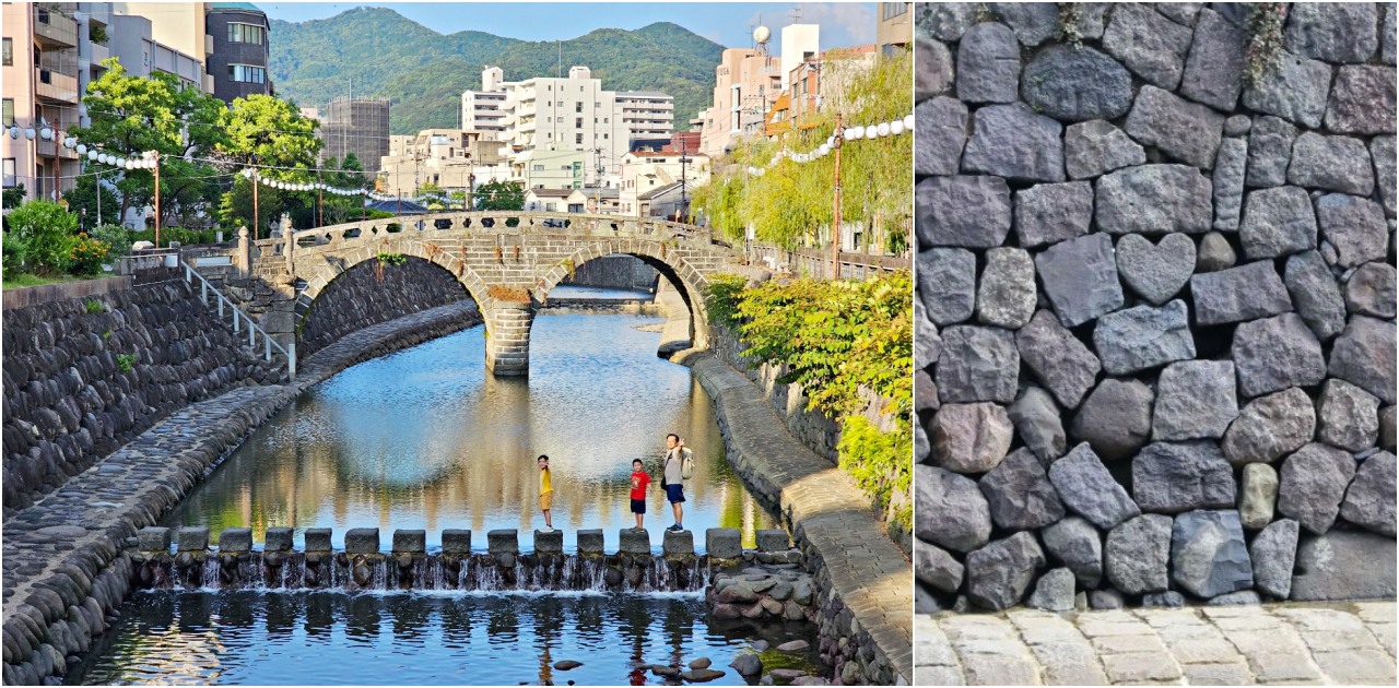 網站近期文章：長崎必訪景點：眼鏡橋Megane-bashi「日本三大名橋」之一，與情人漫步日本最古老的拱形石橋，尋找橋上的愛心石