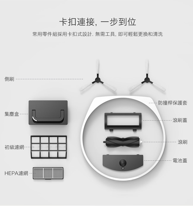 超美而且掃得超乾淨的台灣品牌ZEBOT智小兔掃地機器人（負離子/Hepa濾網/德國紅點設計）