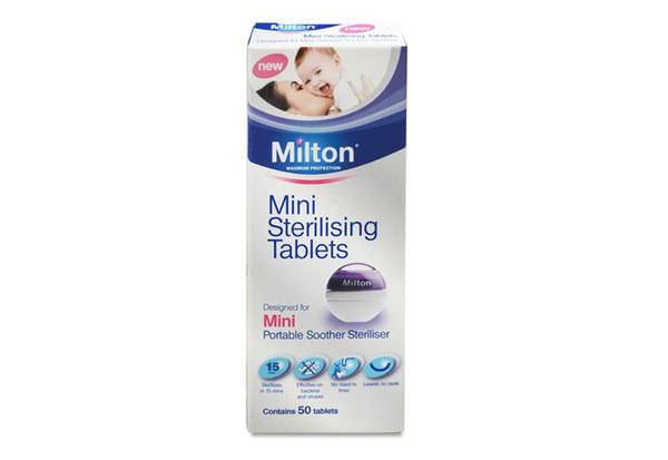 坐月子消毒必備-英國米爾頓嬰幼兒專用消毒錠