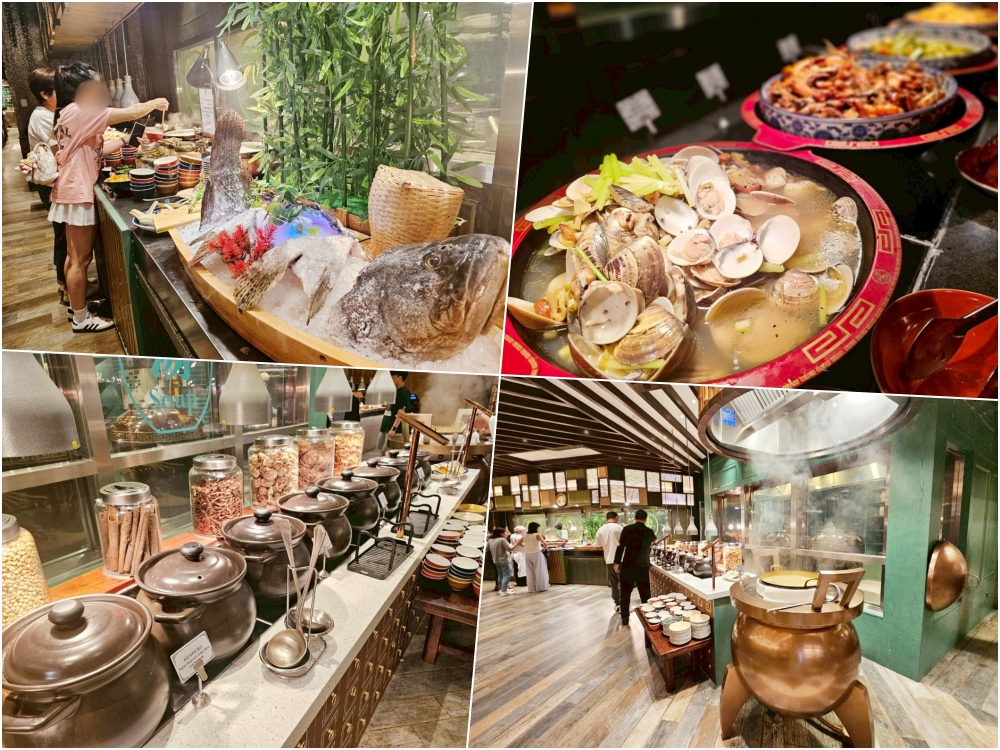 2025 澳門吃到飽推薦 ｜ 上葡京酒店「自助山」buffet，龍蝦海鮮筍殼魚任你吃，加價還有榴蓮專區，5種榴槤口味還有現剖貓山王任你吃～