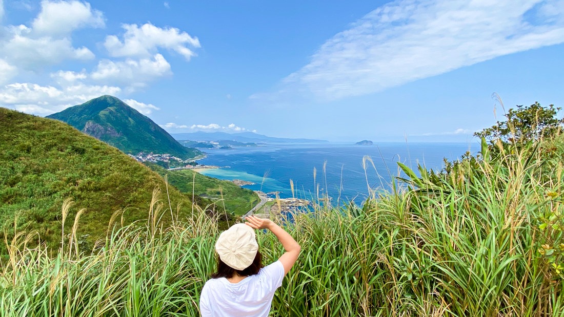 南子吝步道欣賞無敵山海美景，達人私藏的東北角秘境景點，新北瑞芳一日遊推薦。 @依娃旅行小確幸