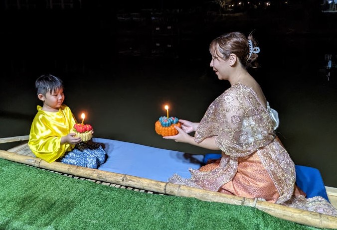 泰國清邁泰服體驗、放水燈、放天燈，超好玩的親子體驗