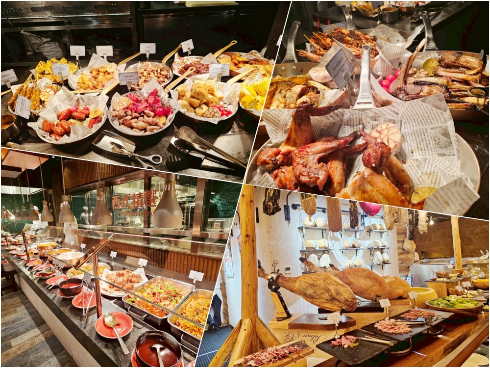2025 澳門吃到飽推薦 ｜ 上葡京酒店「自助山」buffet，龍蝦海鮮筍殼魚任你吃，加價還有榴蓮專區，5種榴槤口味還有現剖貓山王任你吃～